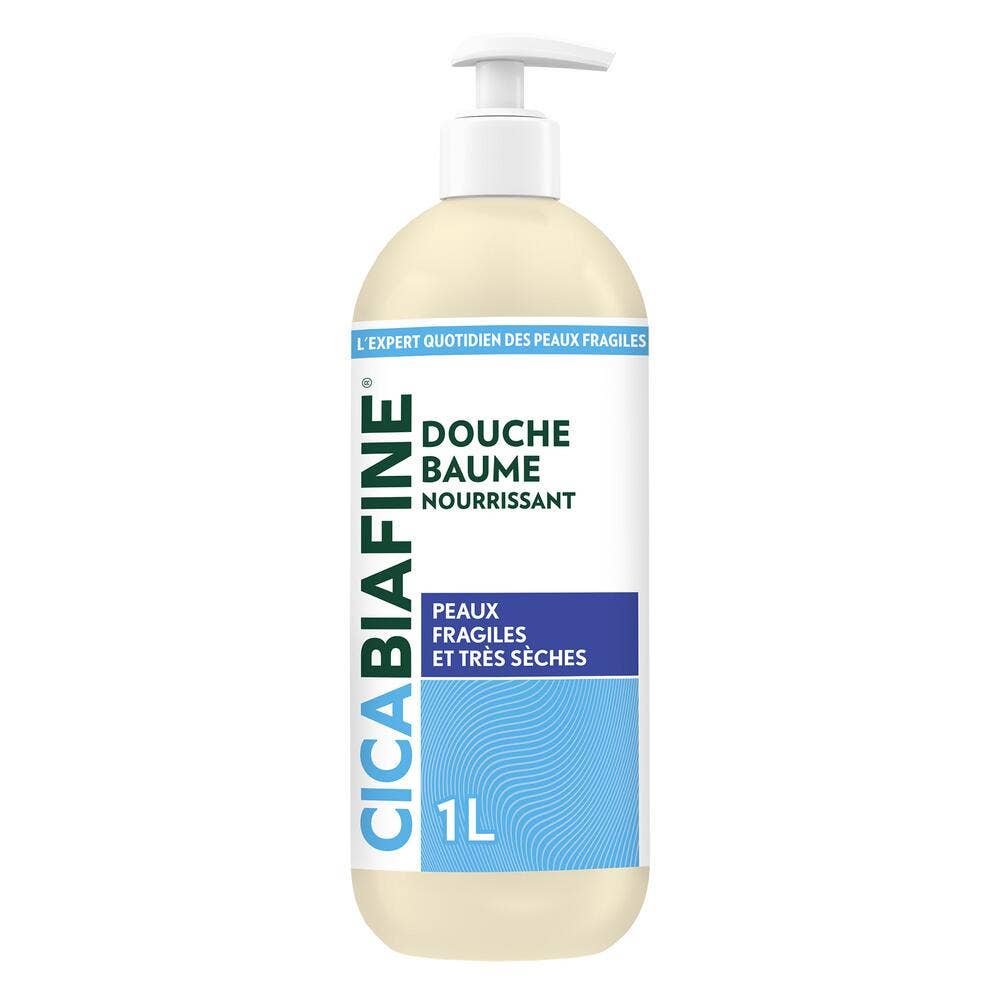 Cicabiafine Balsamo doccia nutritivo idratante per pelli molto secche 1 l