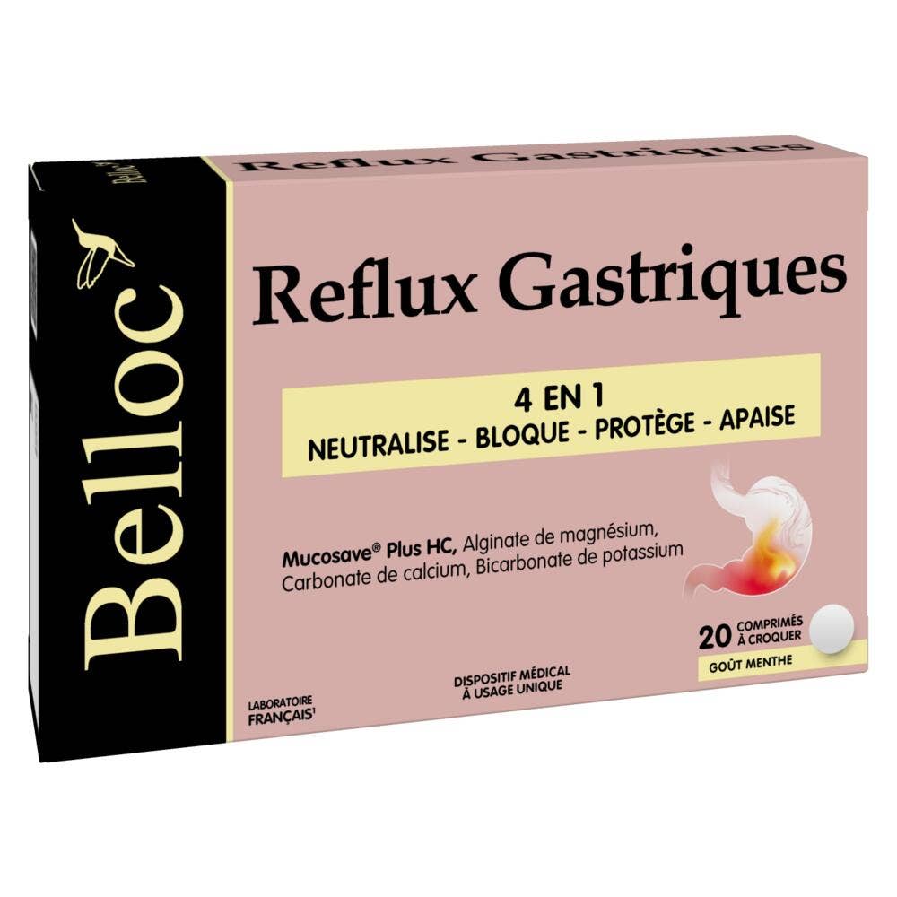 Belloc Reflusso gastrico 20 compresse masticabili