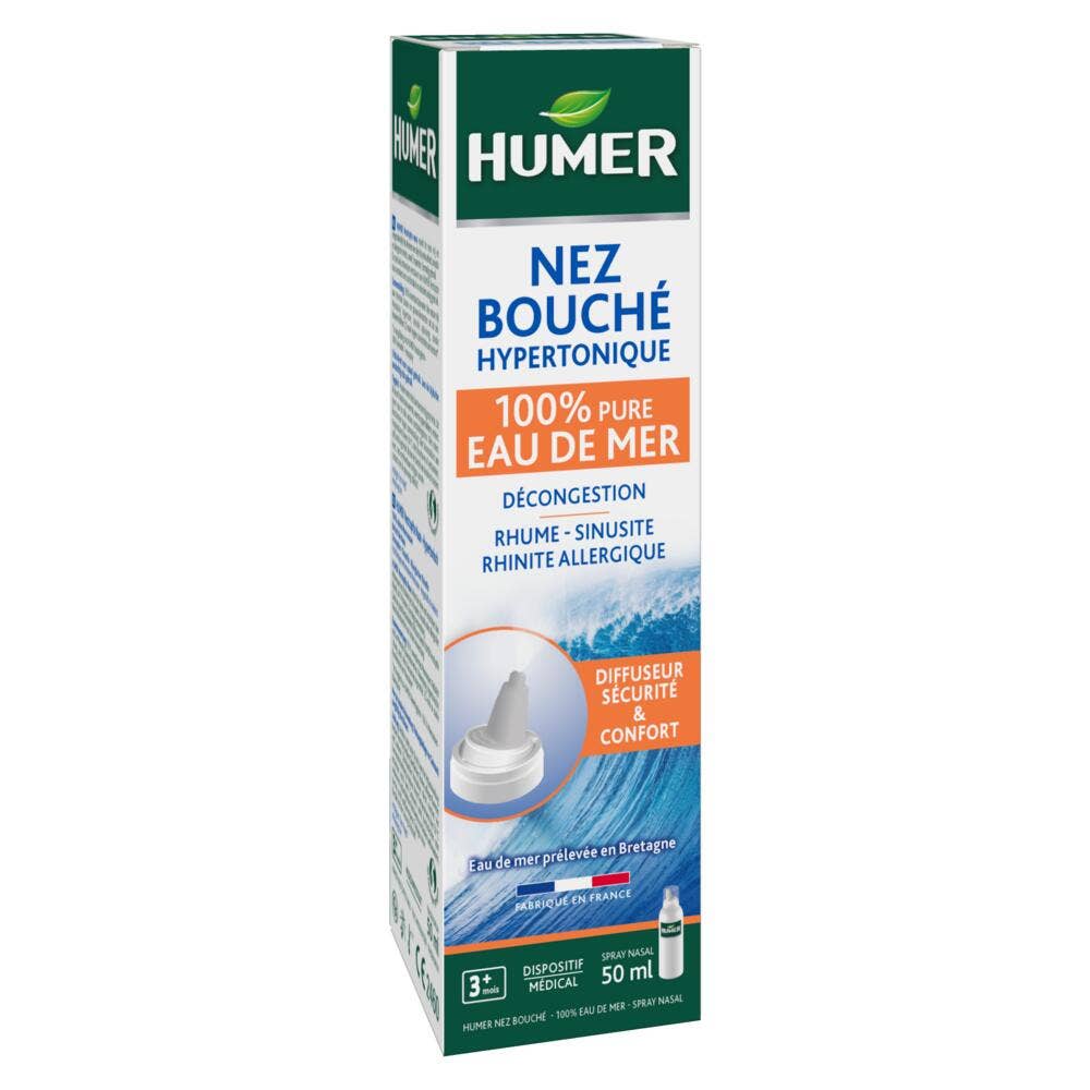 Humer Spray ipertonico per naso e bocca 50ml