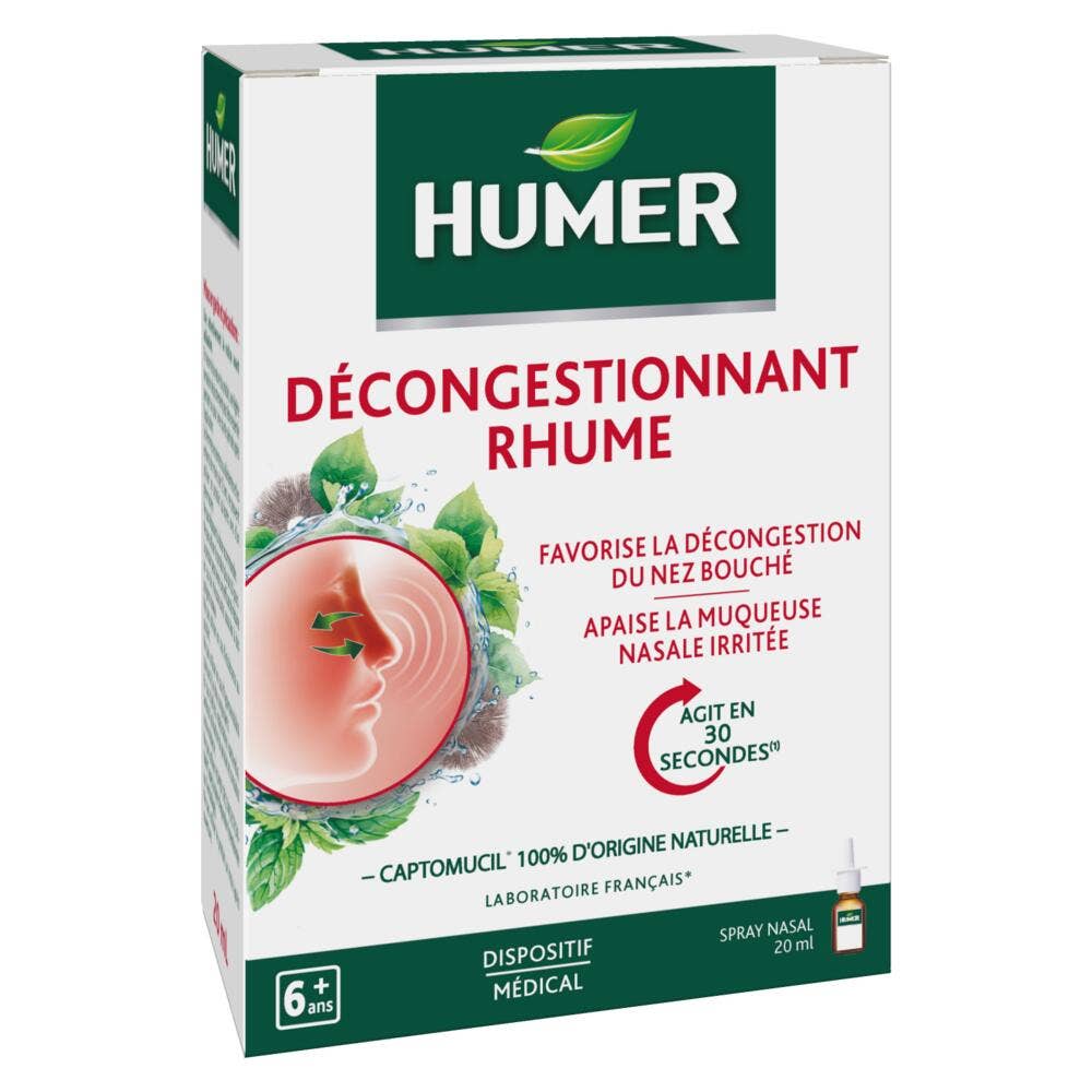 Humer Decongestionante per il raffreddore 20ml