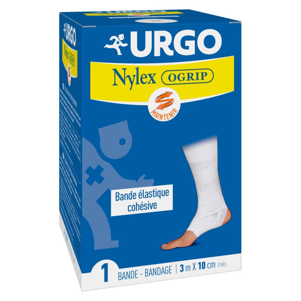 Urgo Bendaggio Nylexogrip 3 m x 10 cm bianco x1