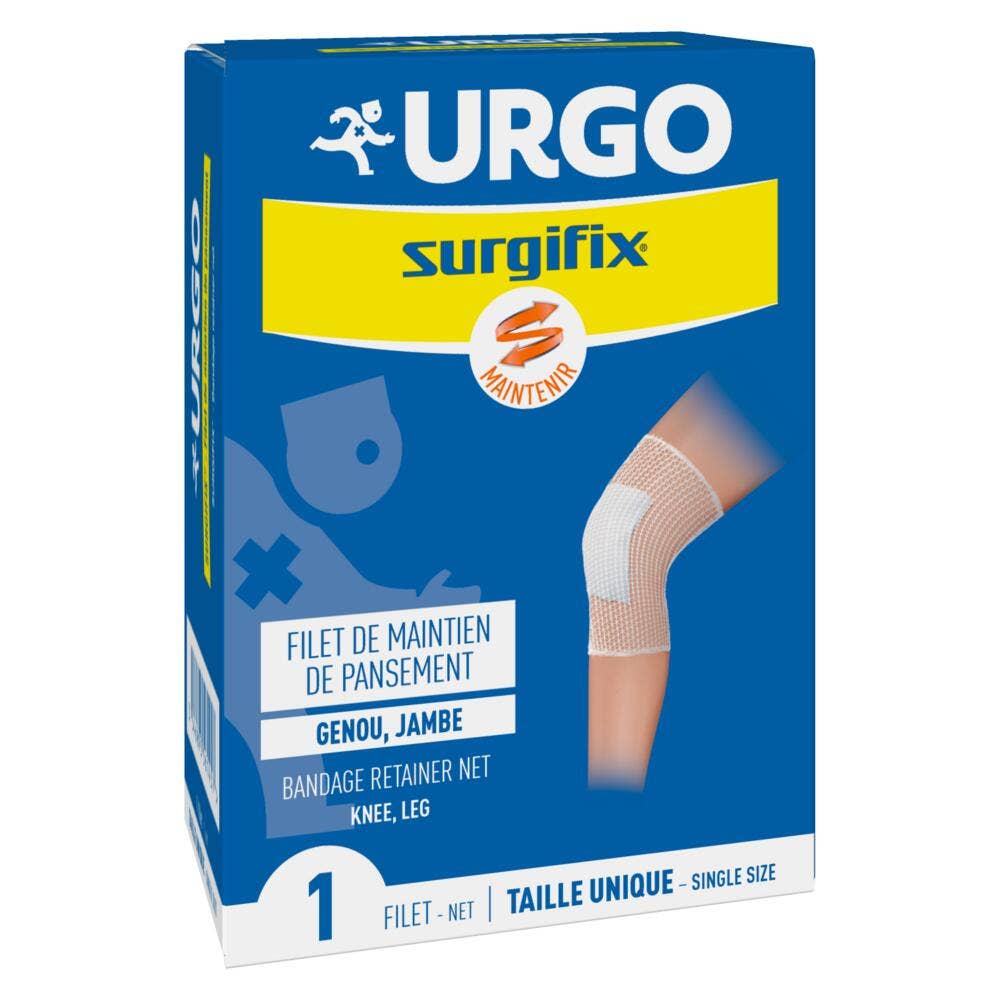 Urgo Rete di sostegno Surgifix per ginocchio e gamba adulto x1