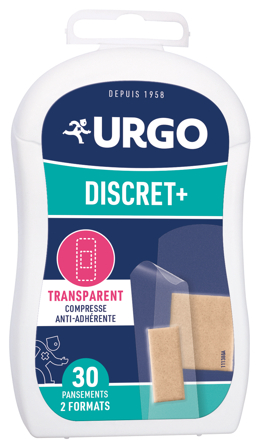 Urgo Compresse antiaderenti Medicazioni trasparenti discrete x30