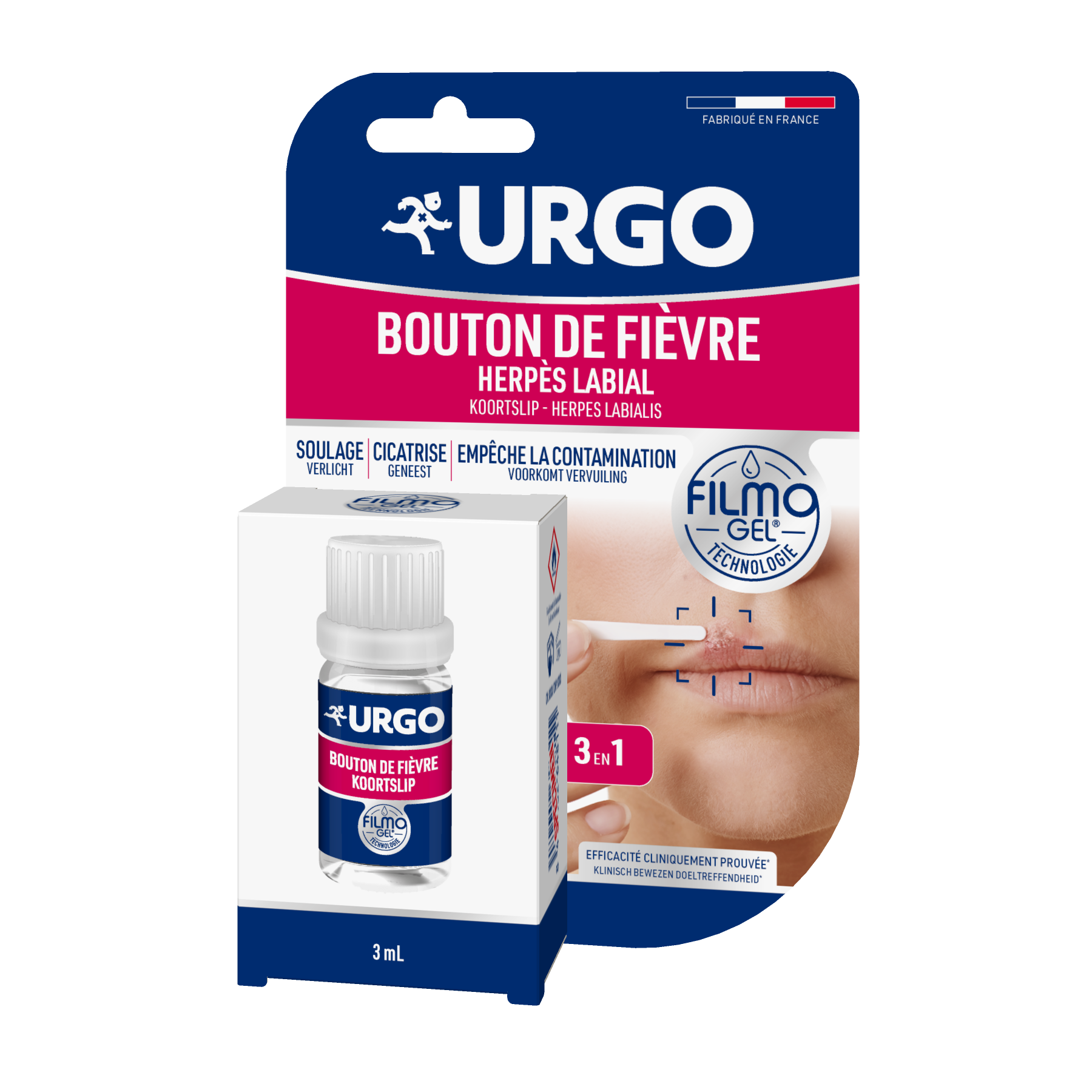 Urgo Filmogel Applicatori febbre alle labbra 24 unità