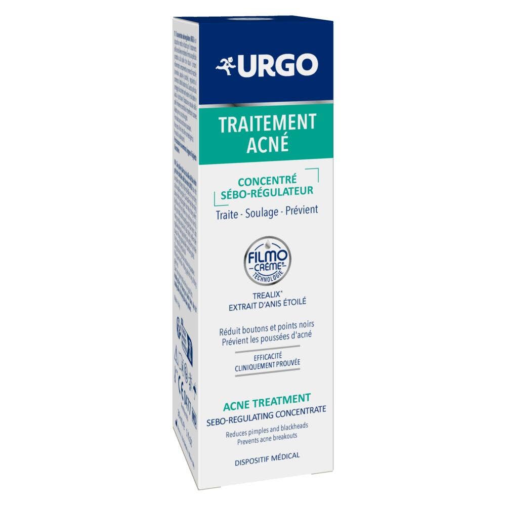 Urgo Trattamento anti-acne concentrato seboregolatore 30 ml