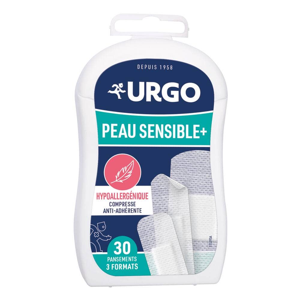 Urgo Cerotti ipoallergenici pelle sensibile+ 3 formati 30 capsule