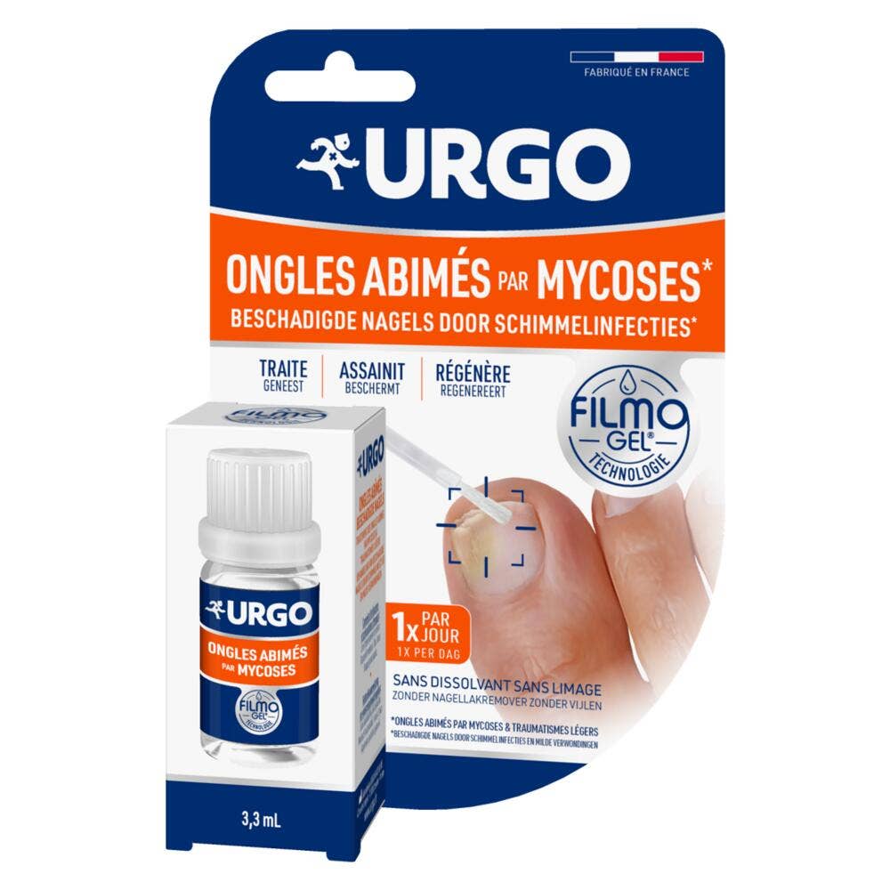 Urgo Filmogel Smalto per unghie danneggiate da micosi e traumi lievi 3,3 ml
