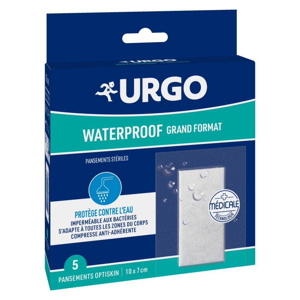 Urgo Optiskin Medicazioni impermeabili grandi x5