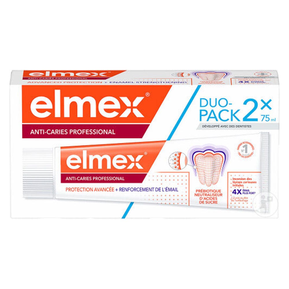 Elmex Protezione Carie Professional Dentifricio premio speciale 2x75ml