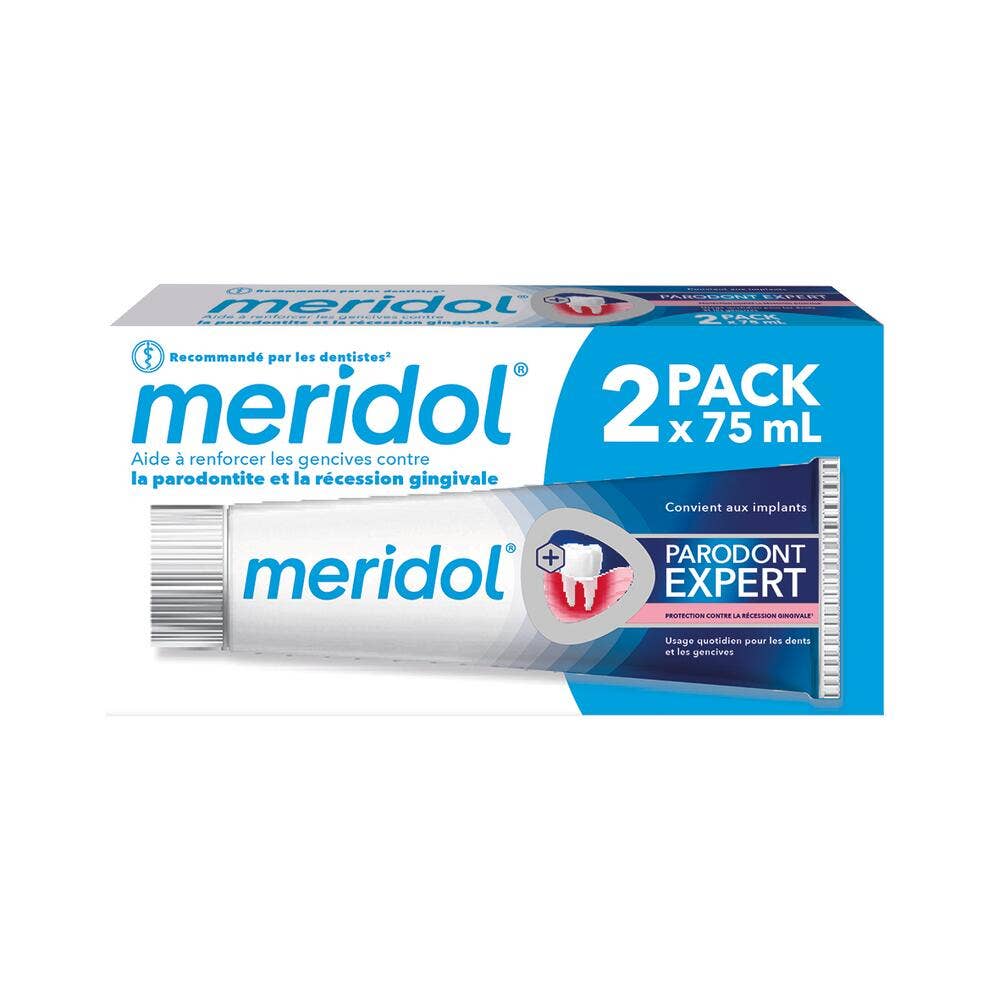 Meridol Dentifricio Parodont Expert 2 x 75 ml