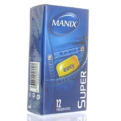 Manix Super Preservativi di sicurezza e comfort Facile da montare 14 + 2 Gratis