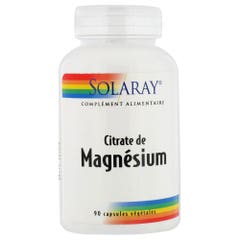 Solaray Magnesio Confezione da 90 Gelule 133.33 mg