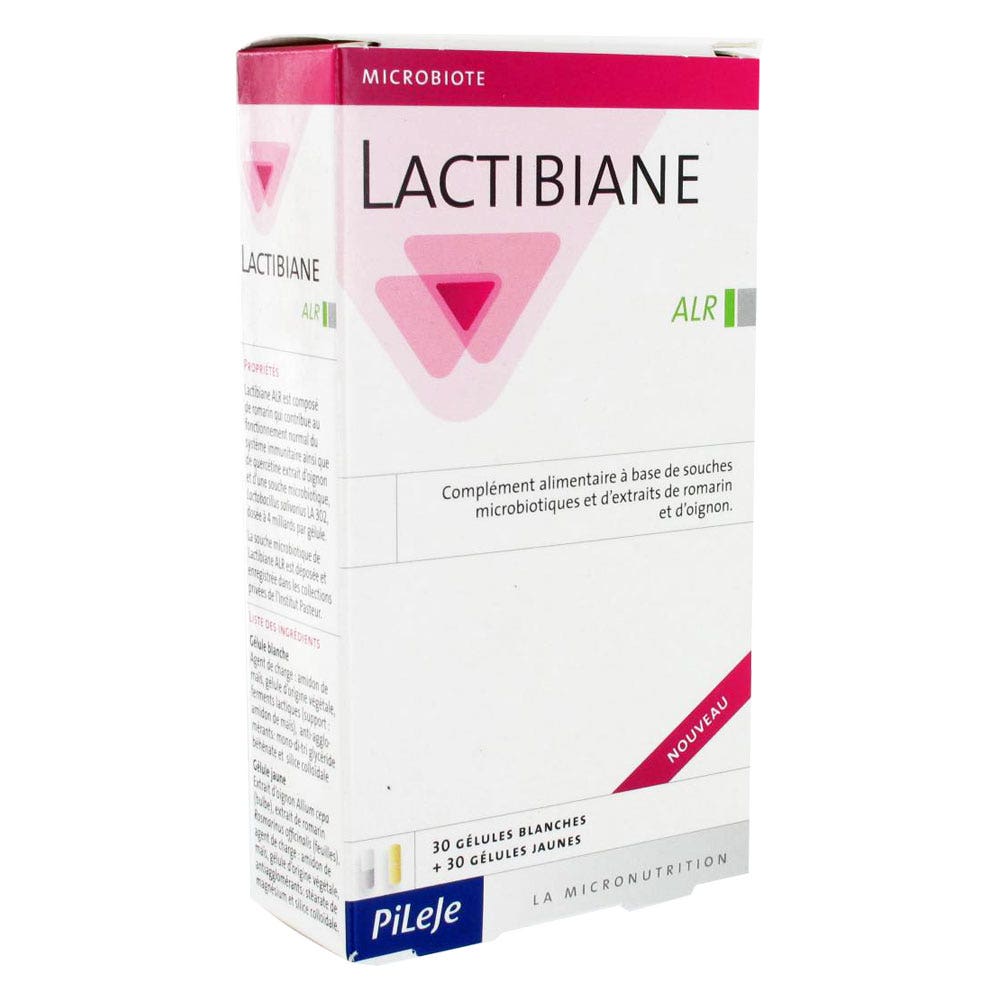 Pileje Lactibiane Alr 30 Capsule Bianche + 30 Capsule Gialle