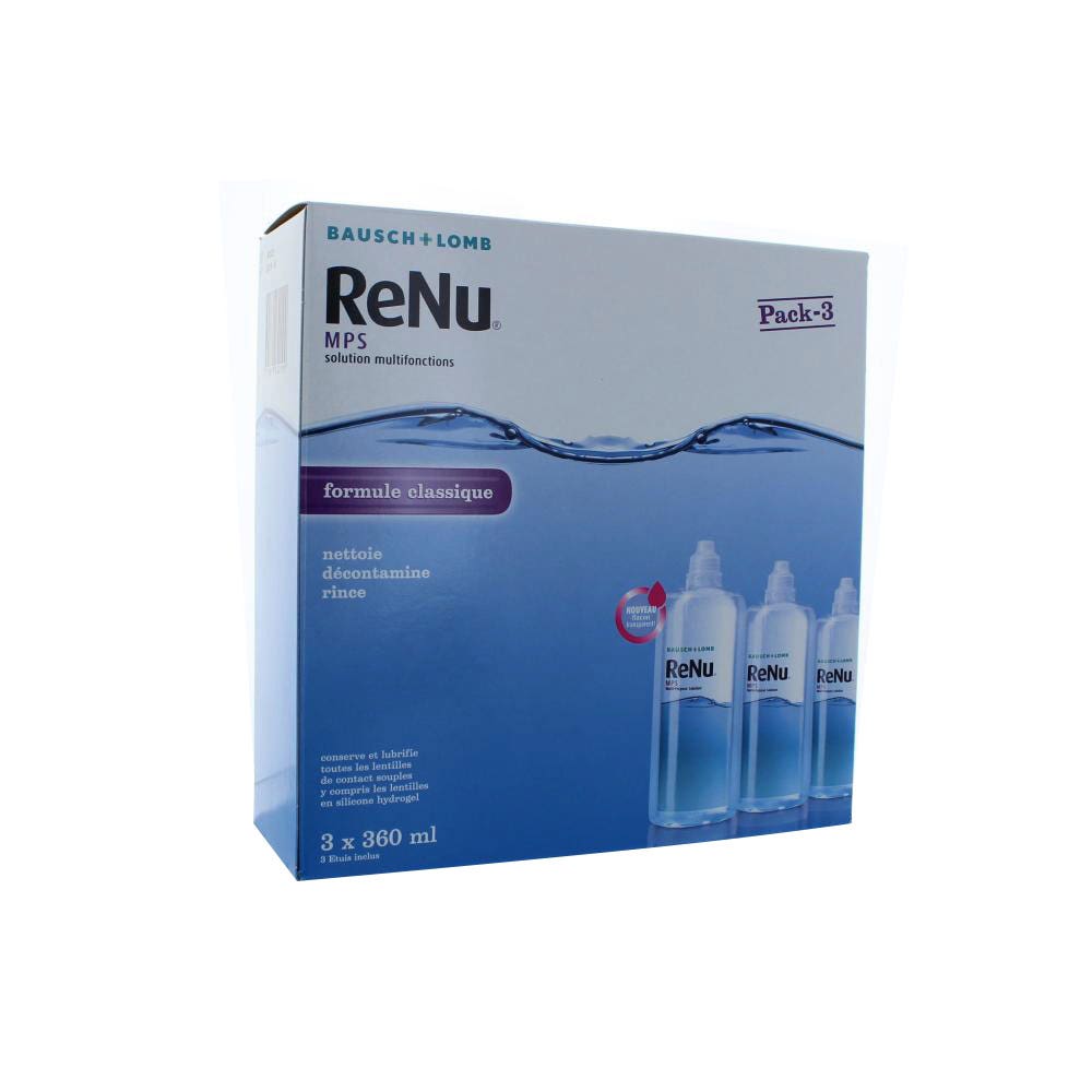 Bausch&Lomb Renu MPS soluzione multifunzione formula classica 3x 360 ml