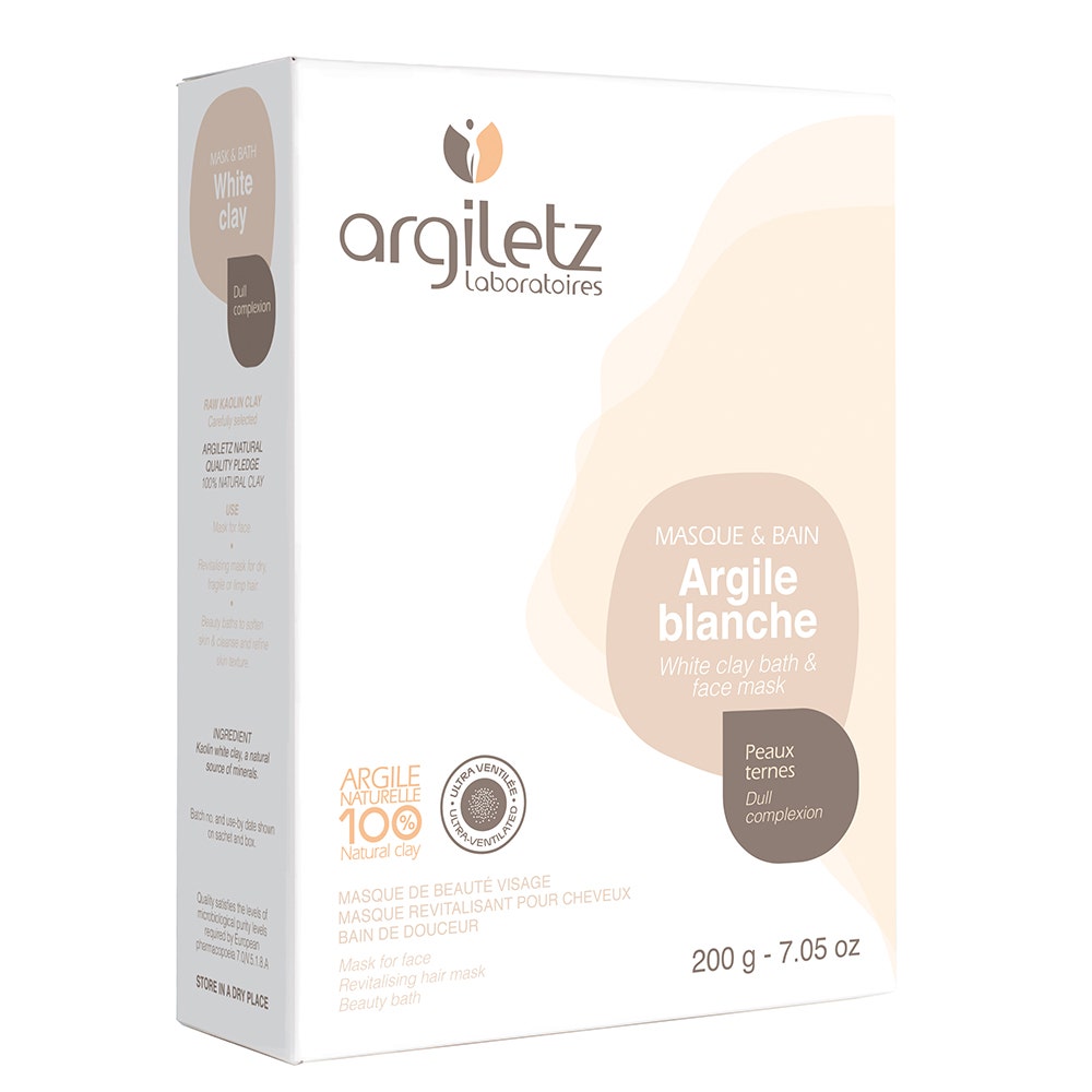 Argiletz Argilla bianca ultra ventilata 200g