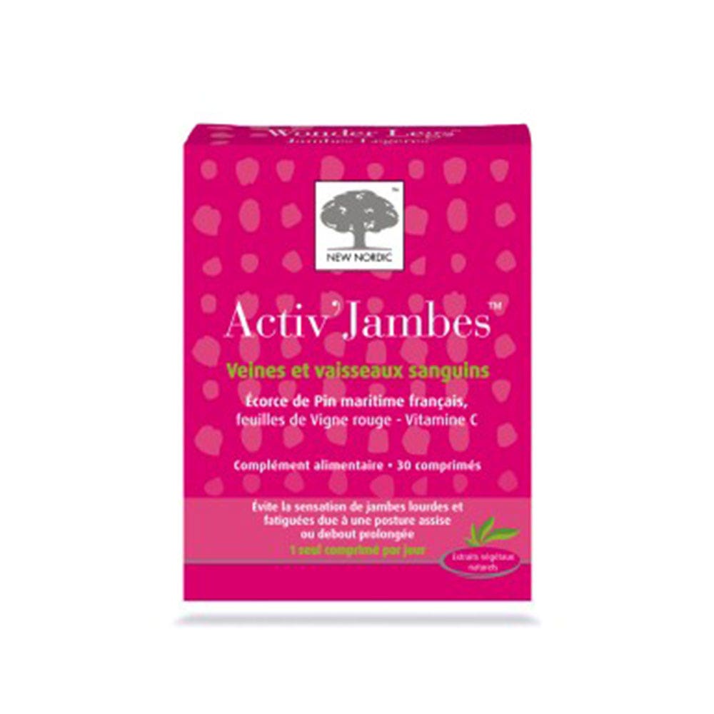 New Nordic Attivare Jambes 30 compresse