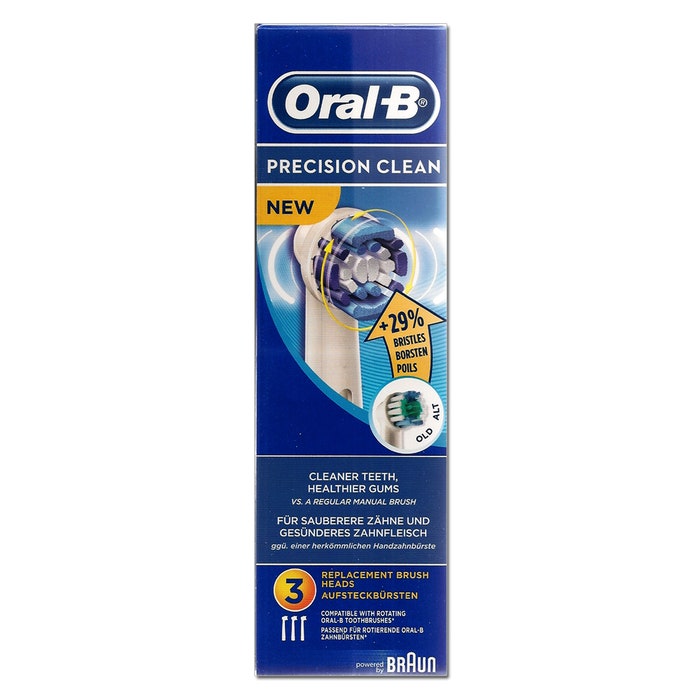 Oral-B Precision Clean Precision Clean Testine Di Ricambio Per Spazzolino Elettrico Confezione Da 3 x3