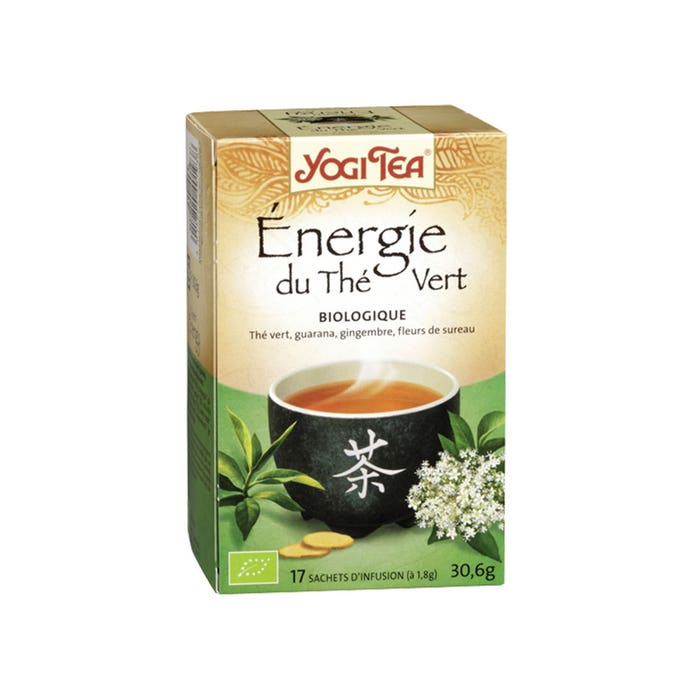 Energia Du The Vert 17 Bustine Yogi Tea
