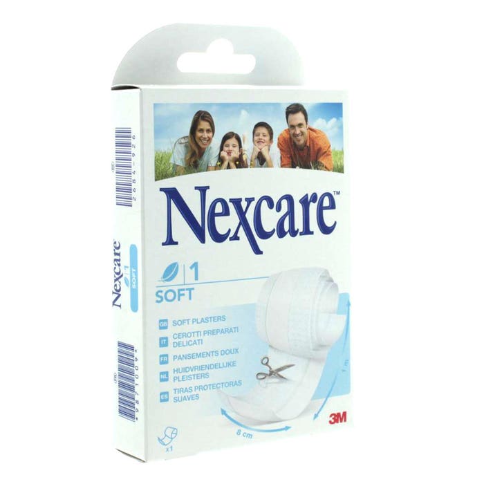 Sensitive & Soft Bendaggi A Decouper 8cmx1m Nexcare Nexcare