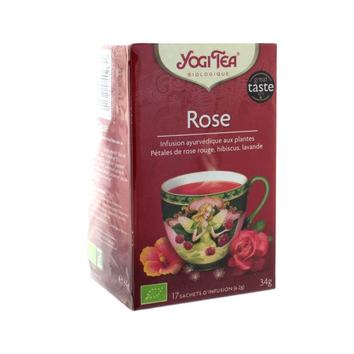 Rosa 17 Bustine Yogi Tea