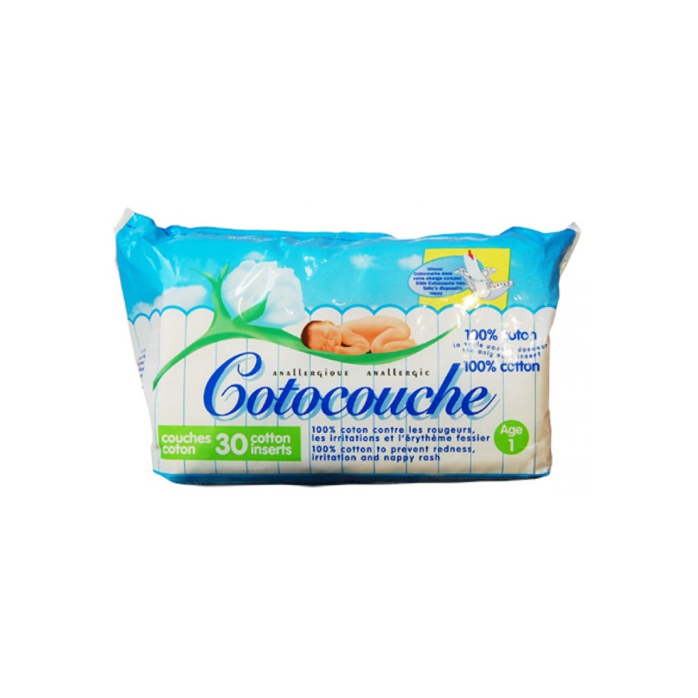 Gilbert Cotocouche Pannolini 1st Age 100% cotone x30