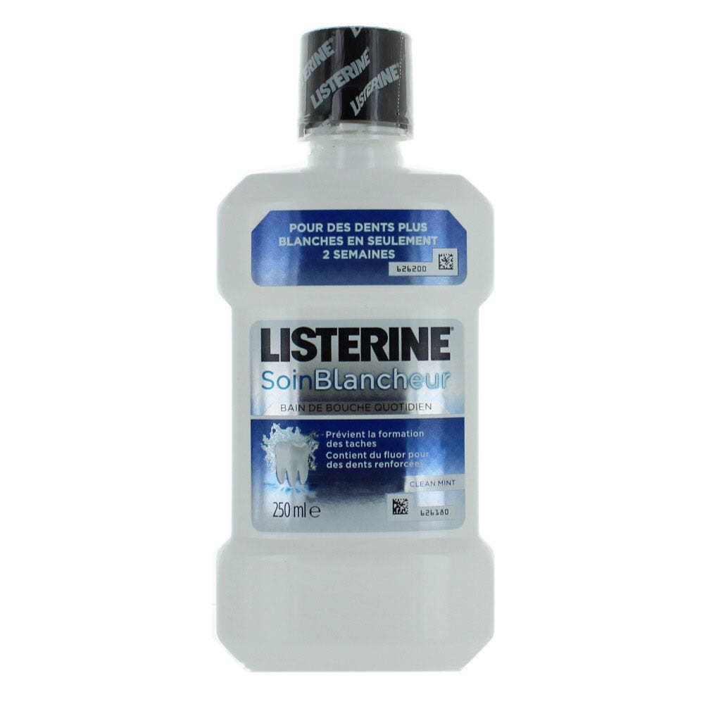 Listerine Soin Blancheur Bain De Bouche Menthe 250ml