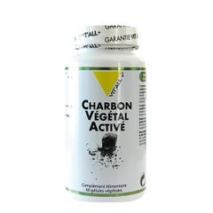 Vit'All+ Carbone vegetale attivo 400 mg 60 capsule