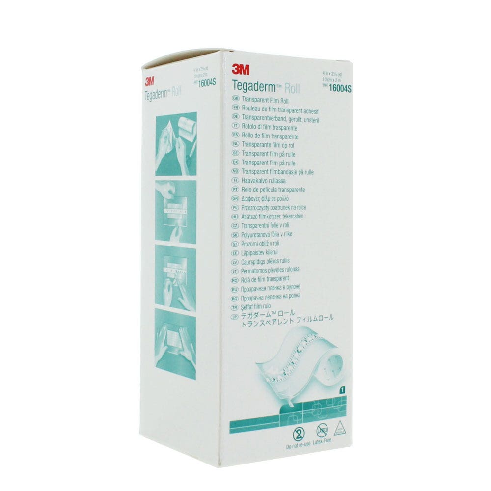 3M Tegaderm Roll Rotolo 10cm X 2m x1