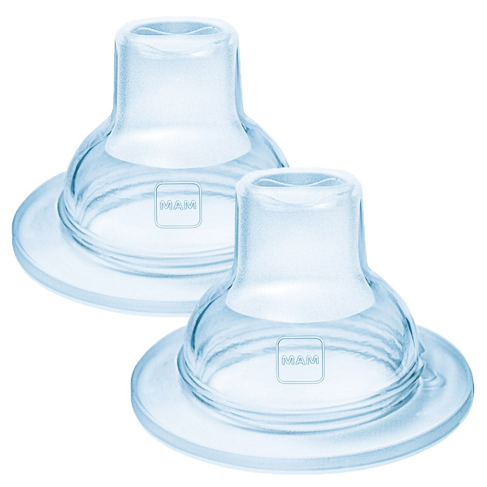 Mam Beccuccio per biberon in silicone anti-perdita X2 da 4 mesi in su