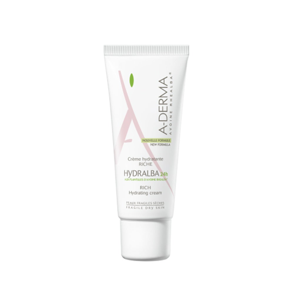 A-Derma Hydralba Crema Idratante Ricca 24h 40ml