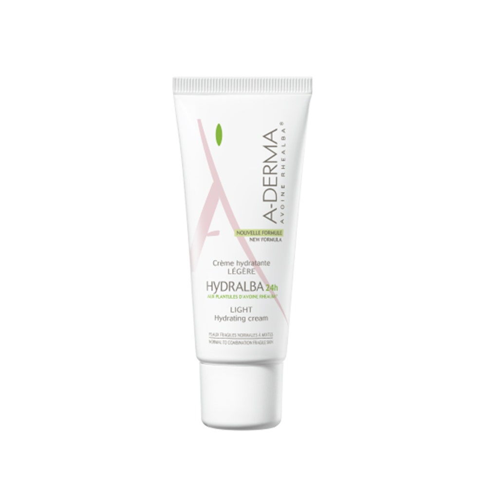 A-Derma Hydralba Crema idratante leggera 24h 40ml