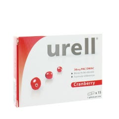 Urell Mirtillo rosso 36mg PAC 15 capsule