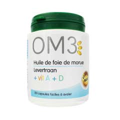 OM3 Olio di fegato di merluzzo N.A+d 120 Capsule