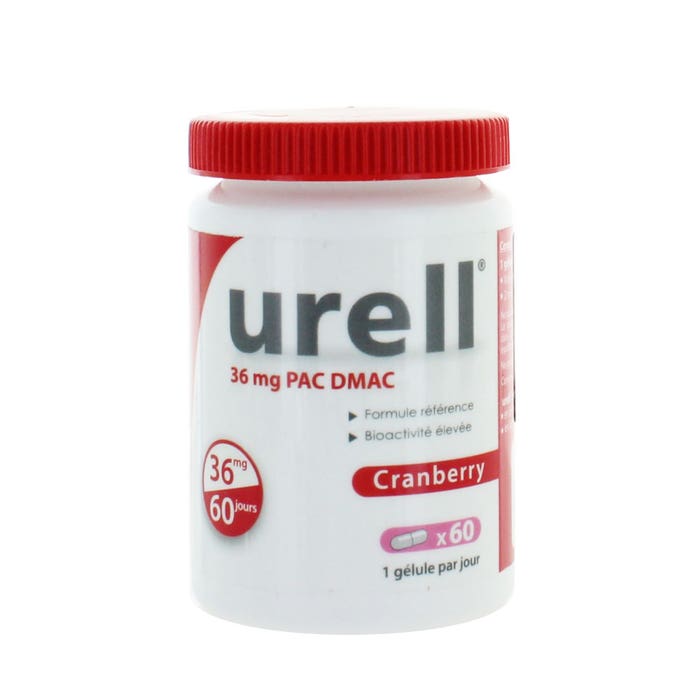 Mirtillo rosso 60 capsule 36mg PAC Urell