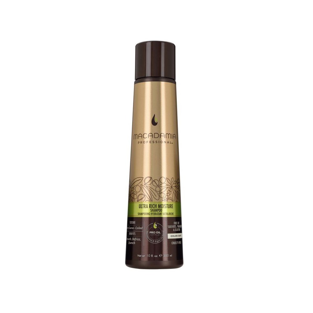 Macadamia Shampoo idratante per capelli molto spessi o crespi 300 ml