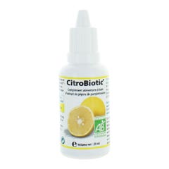 Citrobiotic Estratto di semi di pompelmo biologico con Vitamine C 20ml