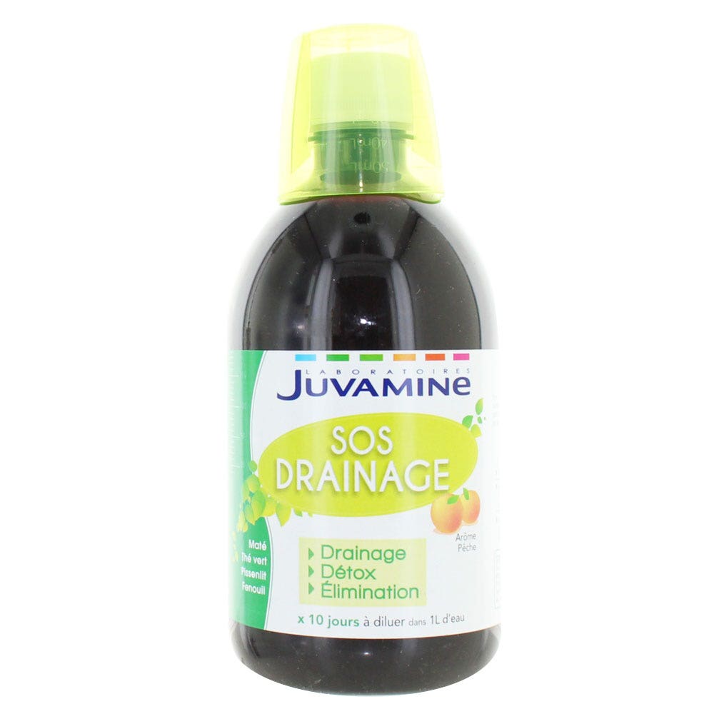 Juvamine Sos Drenaggio Aroma Pesca 500ml