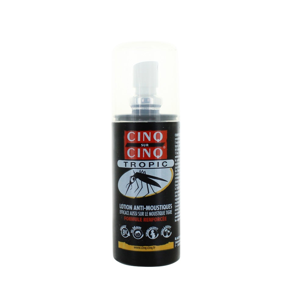 Cinq Sur Cinq Lozione antizanzare tropic 75ml