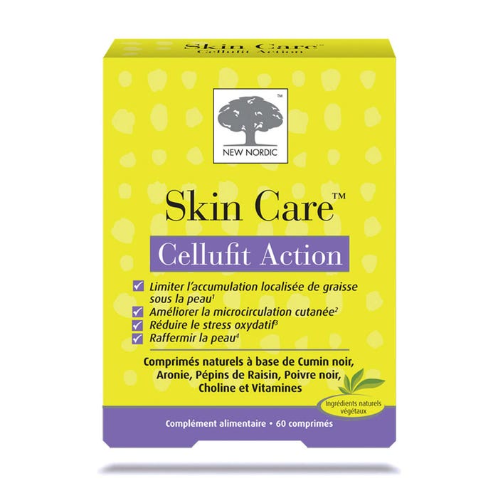 Skin Care Cellufit Action 60 Compresse New Nordic