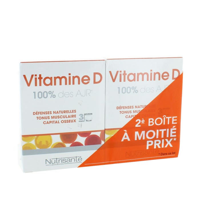 Vitamine D 2x90 Compresse Vitavea Santé