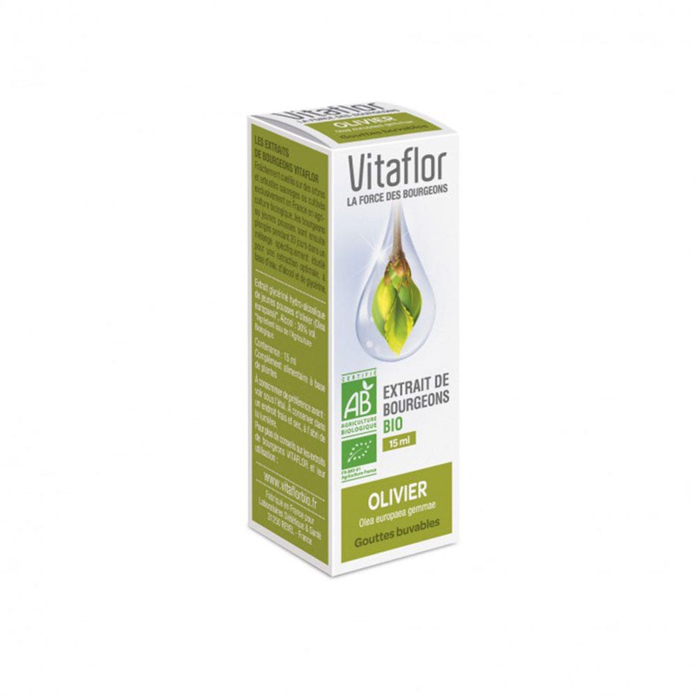 Vitaflor Estratto di gemme di olivo biologico 15ml