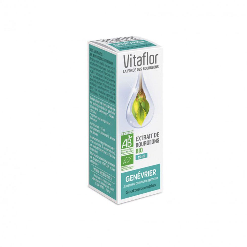 Vitaflor Estratto di gemme di ginepro biologico 15ml