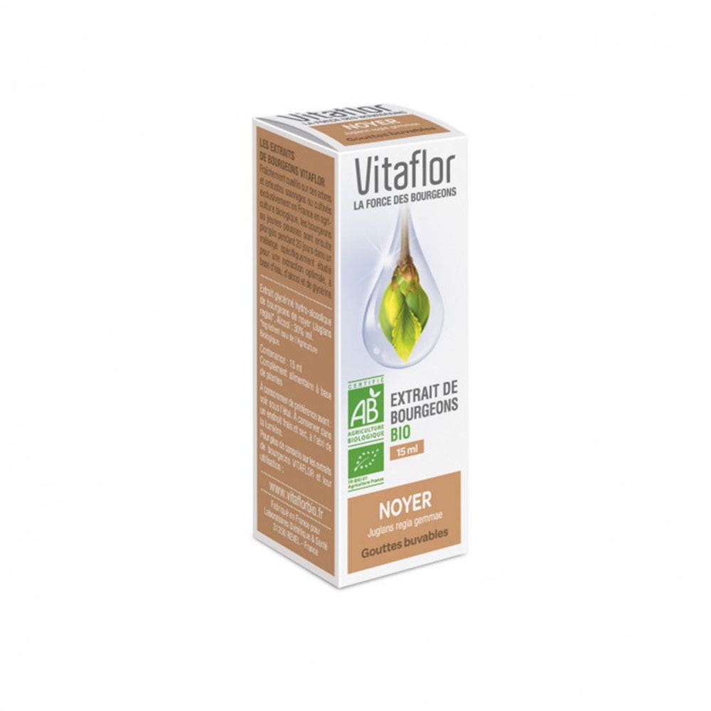 Vitaflor Estratto di gemme di noce biologico 15ml