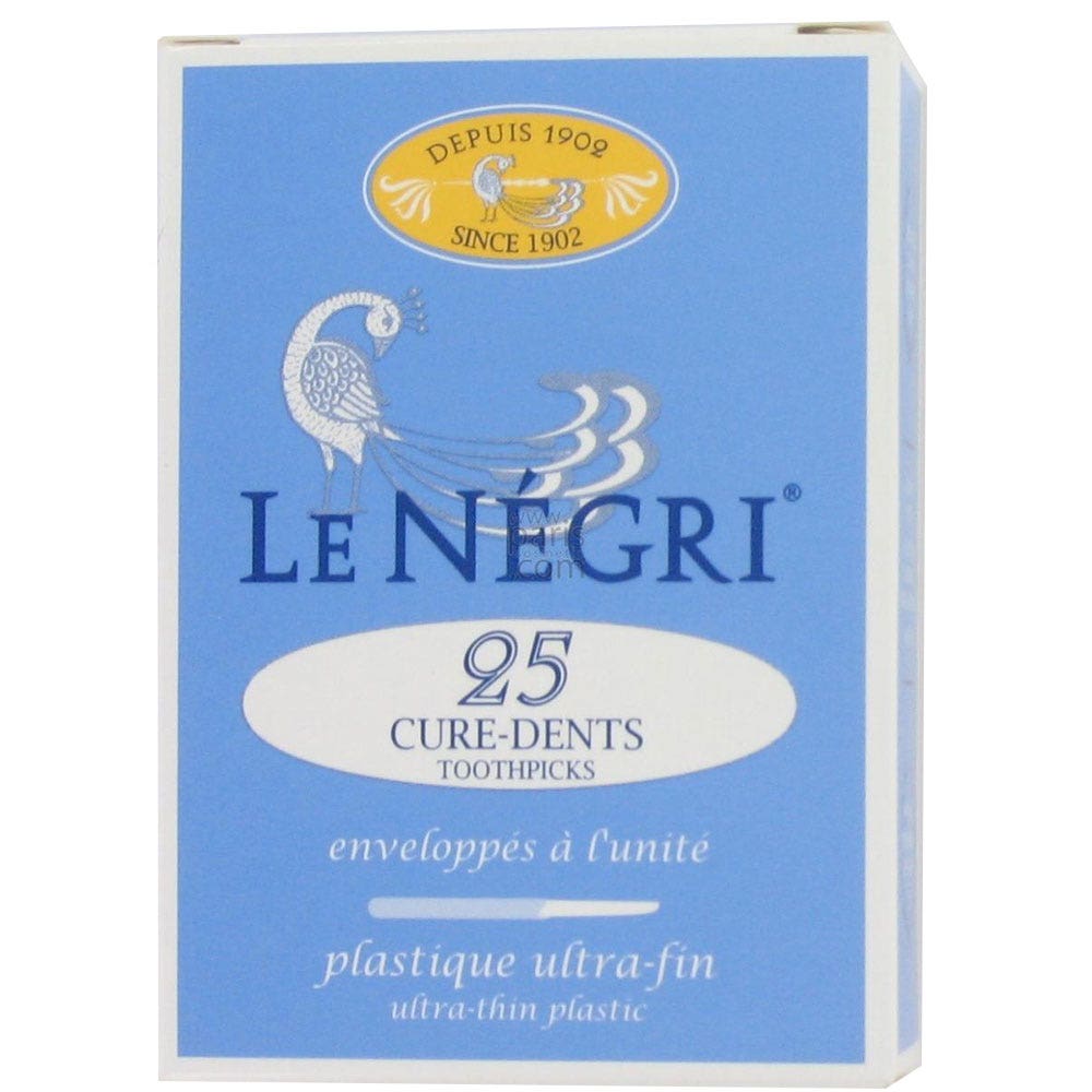 Le Negri Confezioni di stuzzicadenti in plastica X25