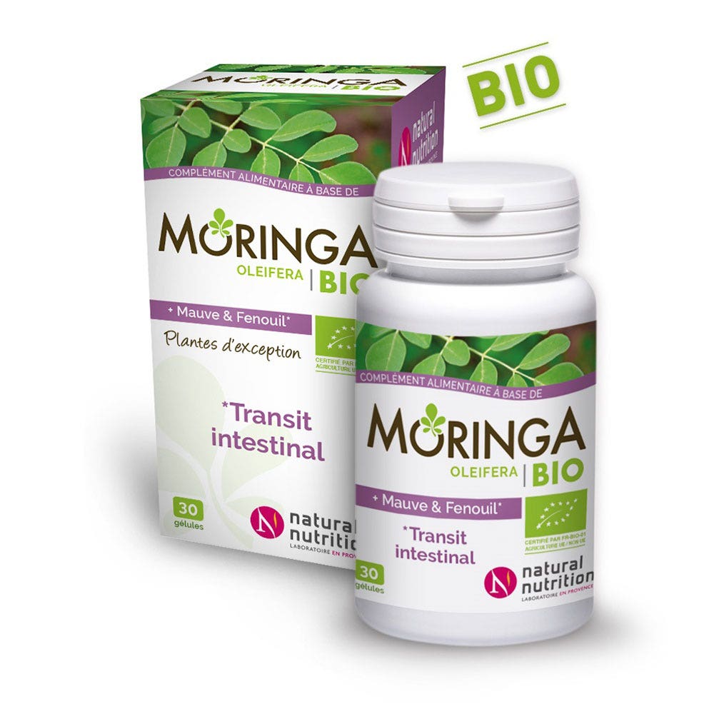 Natural Nutrition Moringa Transit Organica 30 Gelule