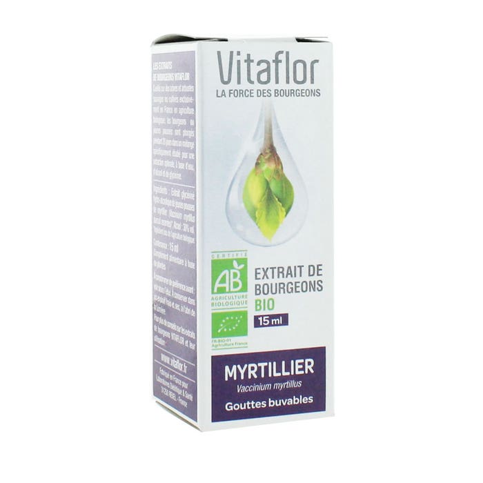 Estratto di gemme di mirto biologico 15ml Vitaflor