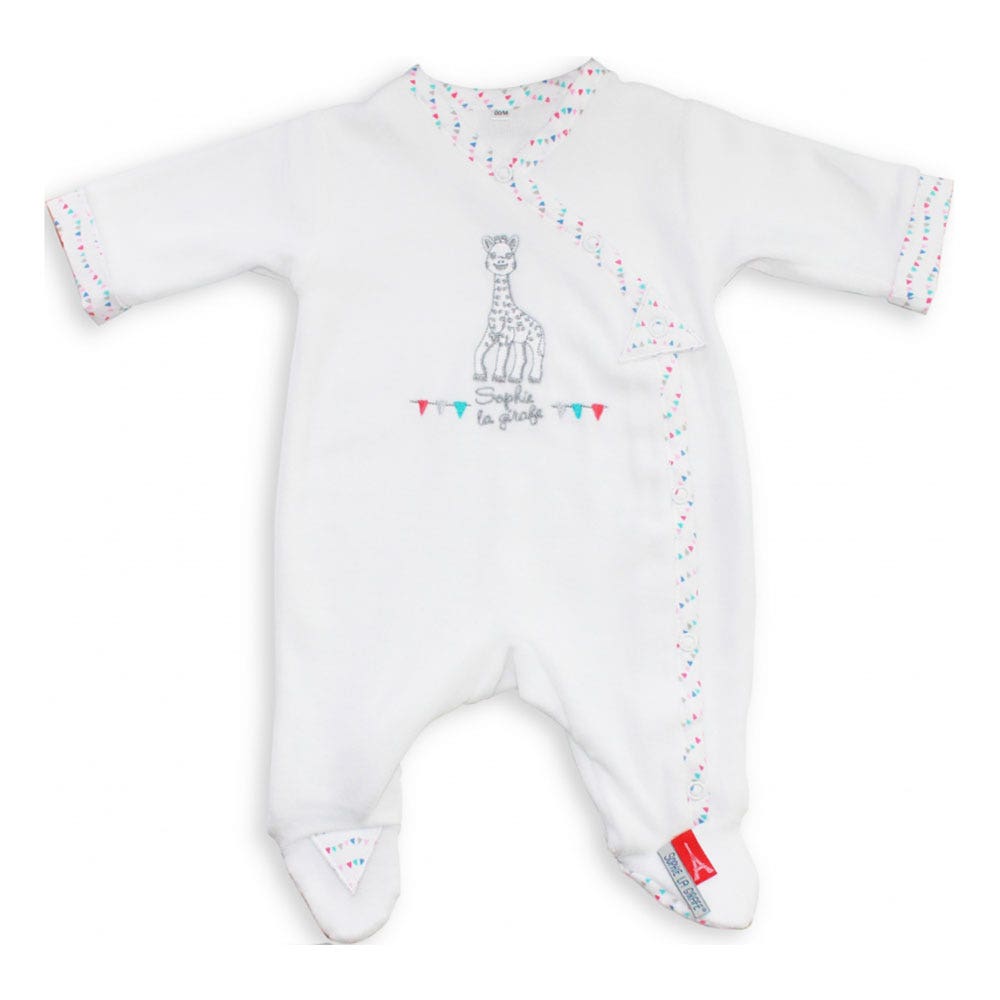 Mayo Parasol Sophie La Girafe Dimanche A Paris Pigiama Blanc + Starter Kit
