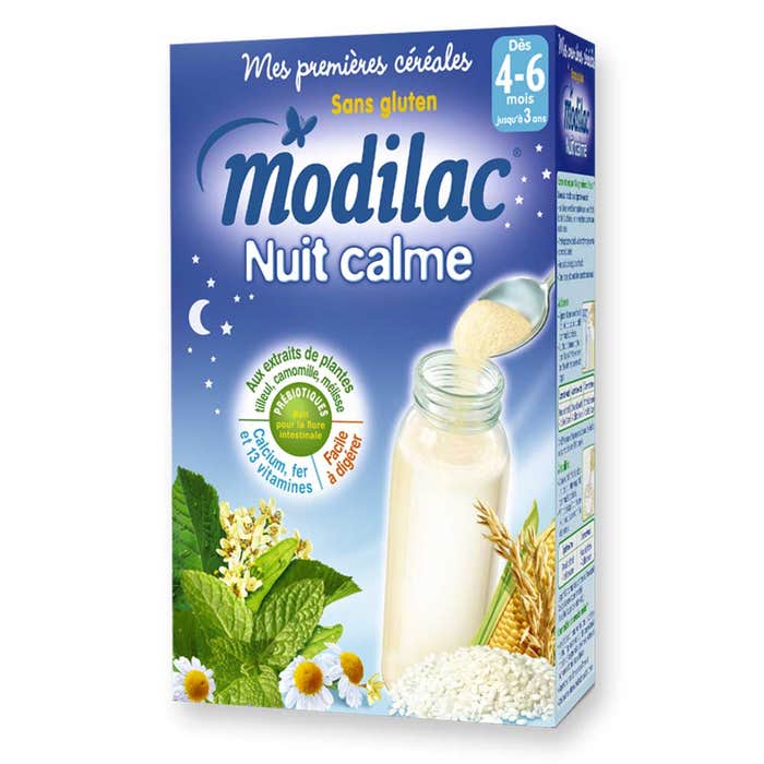 Modilac Cereali Notte Tranquilla Senza Glutine Da 4-6 Mesi Fino A 3 Anni 300g