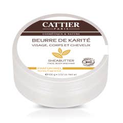 Cattier Beurre De Karite Burro di karité Miele Bio 100g