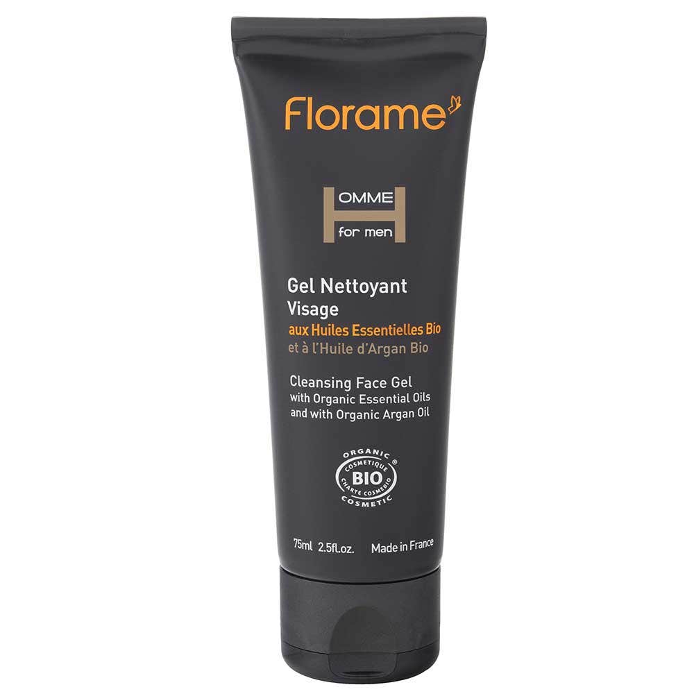 Florame Homme For Men Gel detergente viso biologico 75 ml